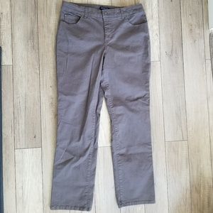Bandolino Mandie Straight Leg gray Jean's